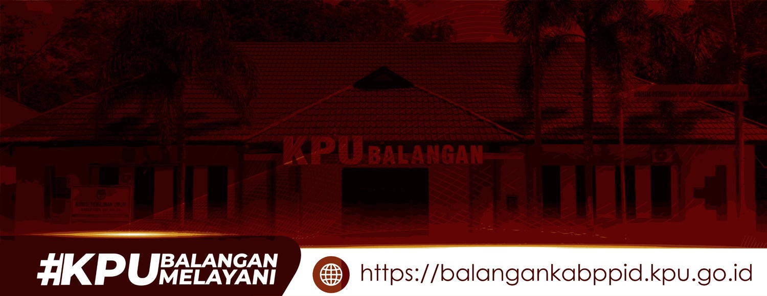 Selamat datang di layanan e-PPID KPU Kabupaten Balangan