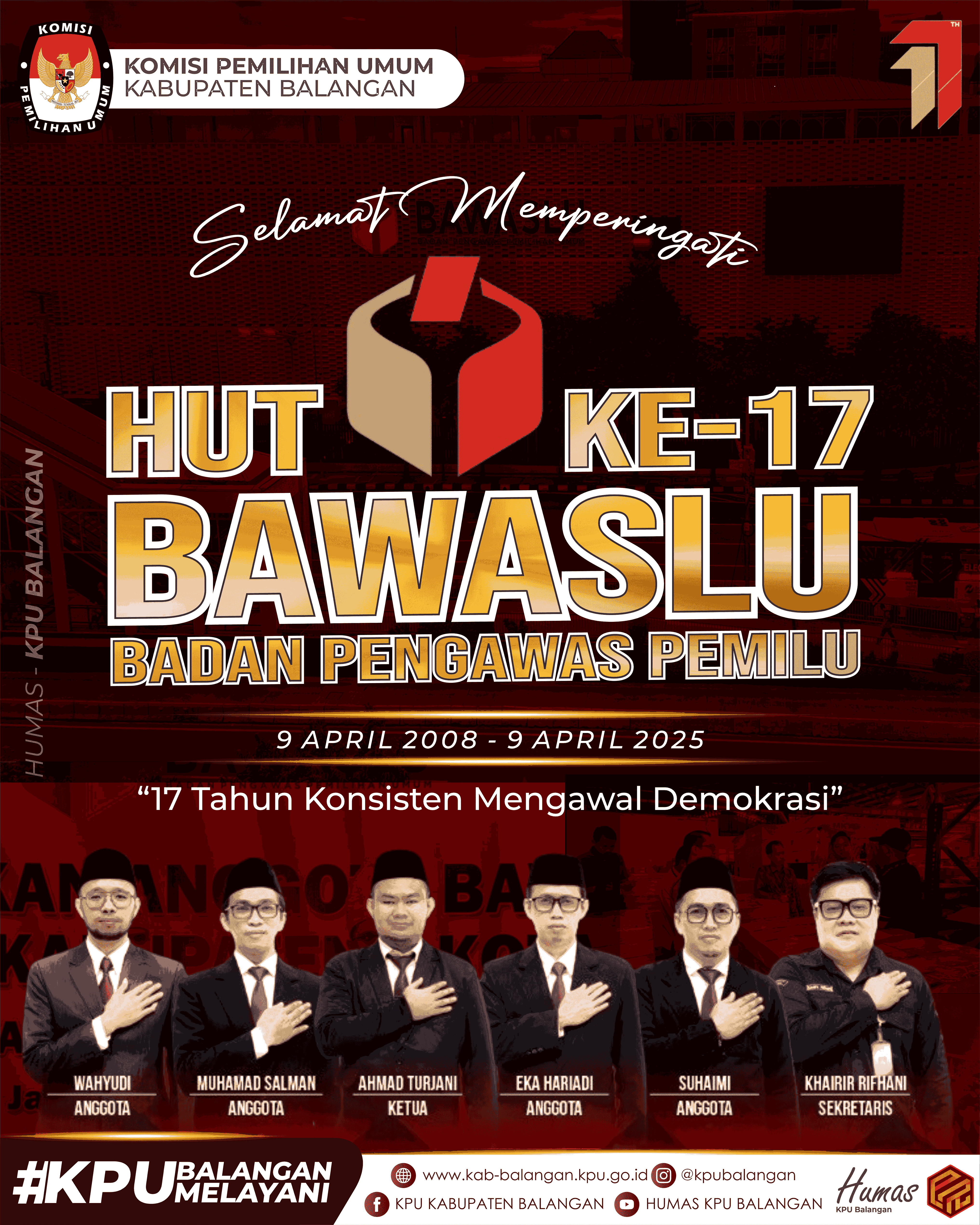 HARI JADI BAWASLU